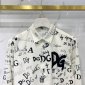 Replica Dolce&Gabbana Shirt Printed in White