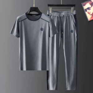 Dolce&Gabbana T-shirt Cotton suit in Gray
