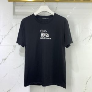 Dolce&Gabbana T-shirt Printed Cotton in Black