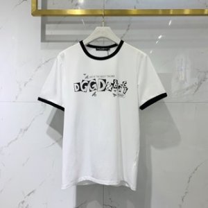 Dolce&Gabbana T-shirt Printed Cotton in White