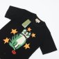 Replica Gucci T-shirt Oversize Animal in Black