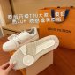 Replica Louis Vuitton Sneaker Trainer in Gray sole