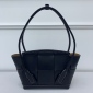 Replica Bottega Veneta - Authenticated Arco Handbag - Leather Brown Plain for Women, Very good Condition