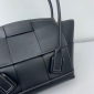 Replica Bottega Veneta - Authenticated Arco Handbag - Leather Brown Plain for Women, Very good Condition