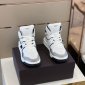 Replica Valentino Sneaker ONE STUD Mid-Top Nappa in White