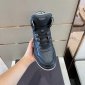 Replica Valentino Sneaker ONE STUD Mid-Top Nappa in Black