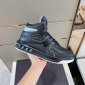 Replica Valentino Sneaker ONE STUD Mid-Top Nappa in Black