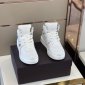 Replica Valentino Sneaker ONE STUD Mid-Top Nappa in Gray