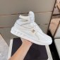 Replica Valentino Sneaker ONE STUD Mid-Top Nappa in Gray