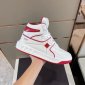Replica Valentino Sneaker ONE STUD Mid-Top Nappa in Red