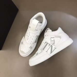 Valentino Sneaker Mid-Top Calfskin with Bands