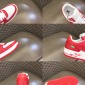 Replica Custom Red & White Air Force 1's