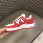 Replica Custom Red & White Air Force 1's