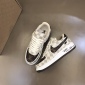 Replica sneaker virgil trainer casual shoes calfskin leather abloh