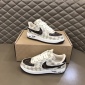 Replica sneaker virgil trainer casual shoes calfskin leather abloh