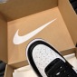 Replica Nike Air Force 1 Low Custom Panda | Nike shoes air force, Black nike shoes, Nike air shoes