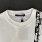 Replica Chain print gothic style T-shirt