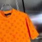 Replica Orange Monogram Louis Vuitton T-Shirt (Size Small)