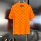 Replica Orange Monogram Louis Vuitton T-Shirt (Size Small)