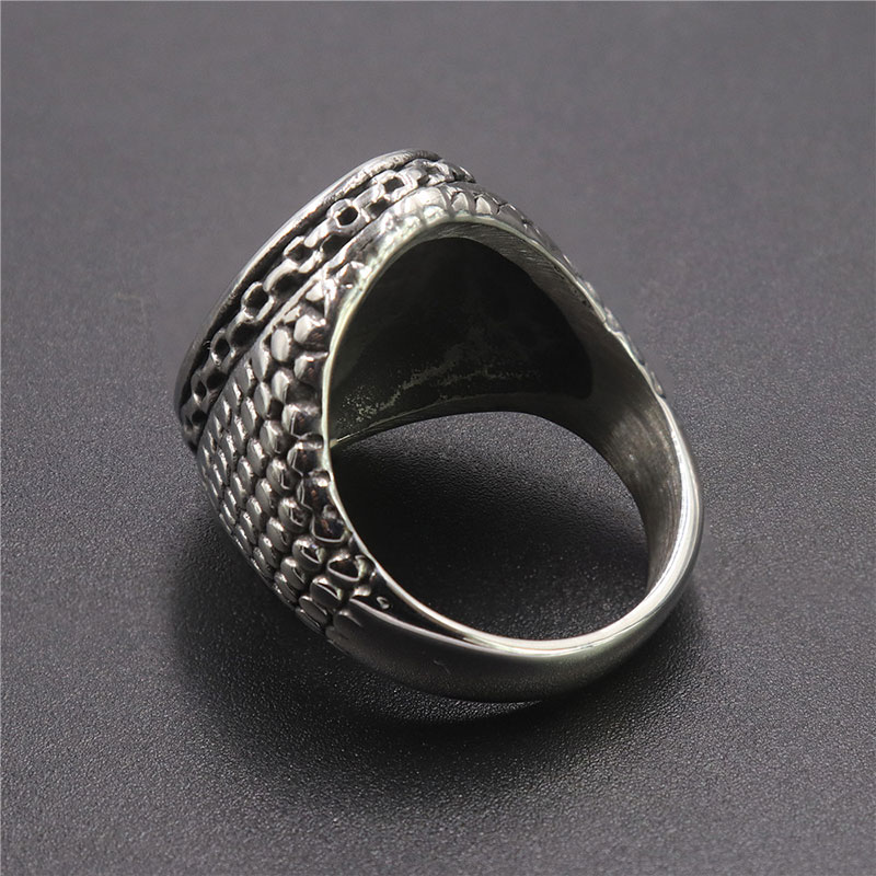 Anchor Stainless Steel Ring Bold Statement Style With Street Luxury - Image 5