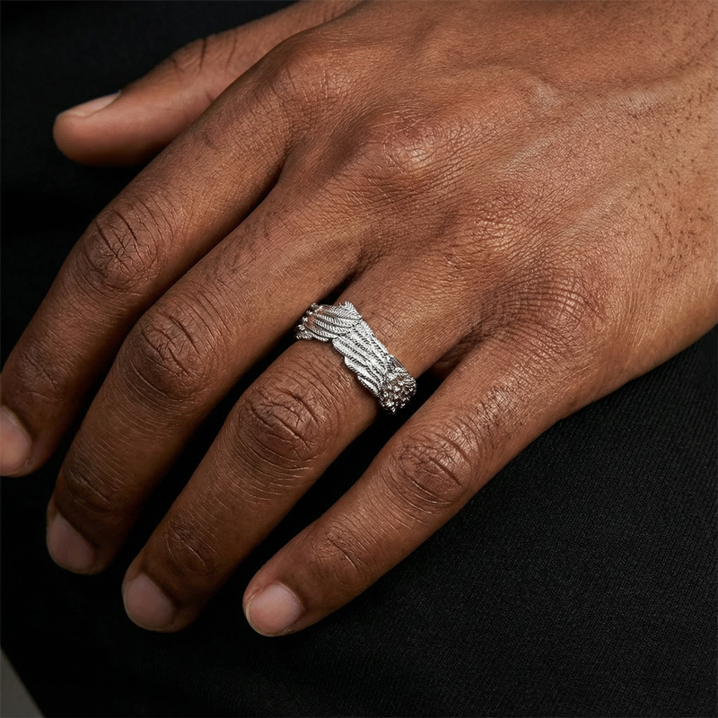 Angel Wings Ring Bold Statement Style With Street Luxury - Image 3