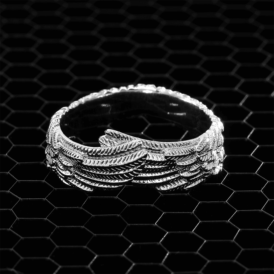 Angel Wings Ring Bold Statement Style With Street Luxury - Image 4