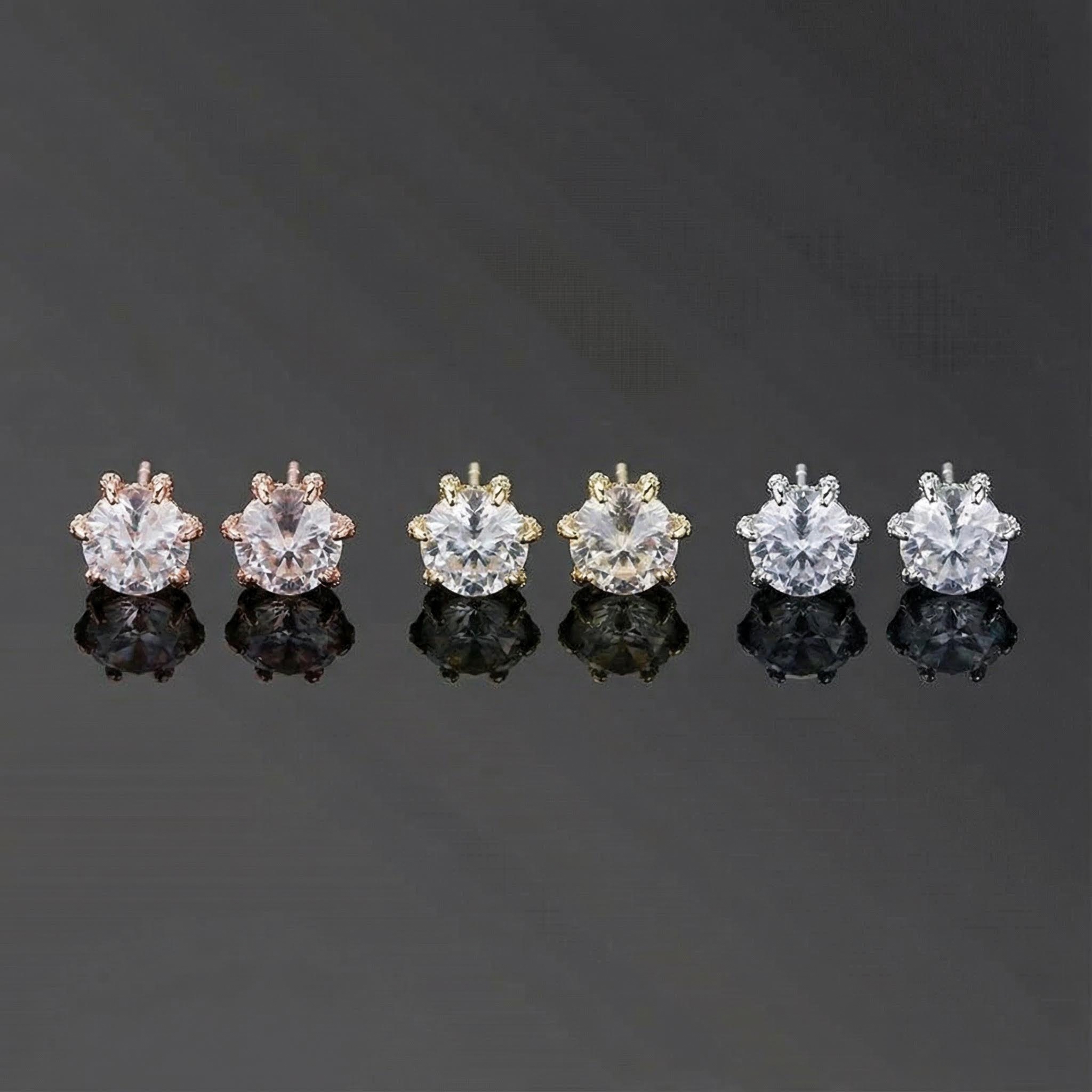 Dragon Claw Stud Earrings Moissanite With Street Luxury Shine - Image 4