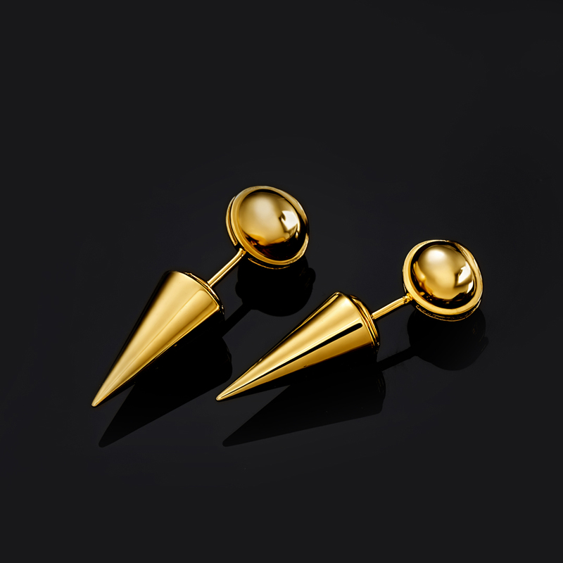 Eye Of Ra Cron Stud Earrings Bold Statement Style With Street Luxury - Image 5