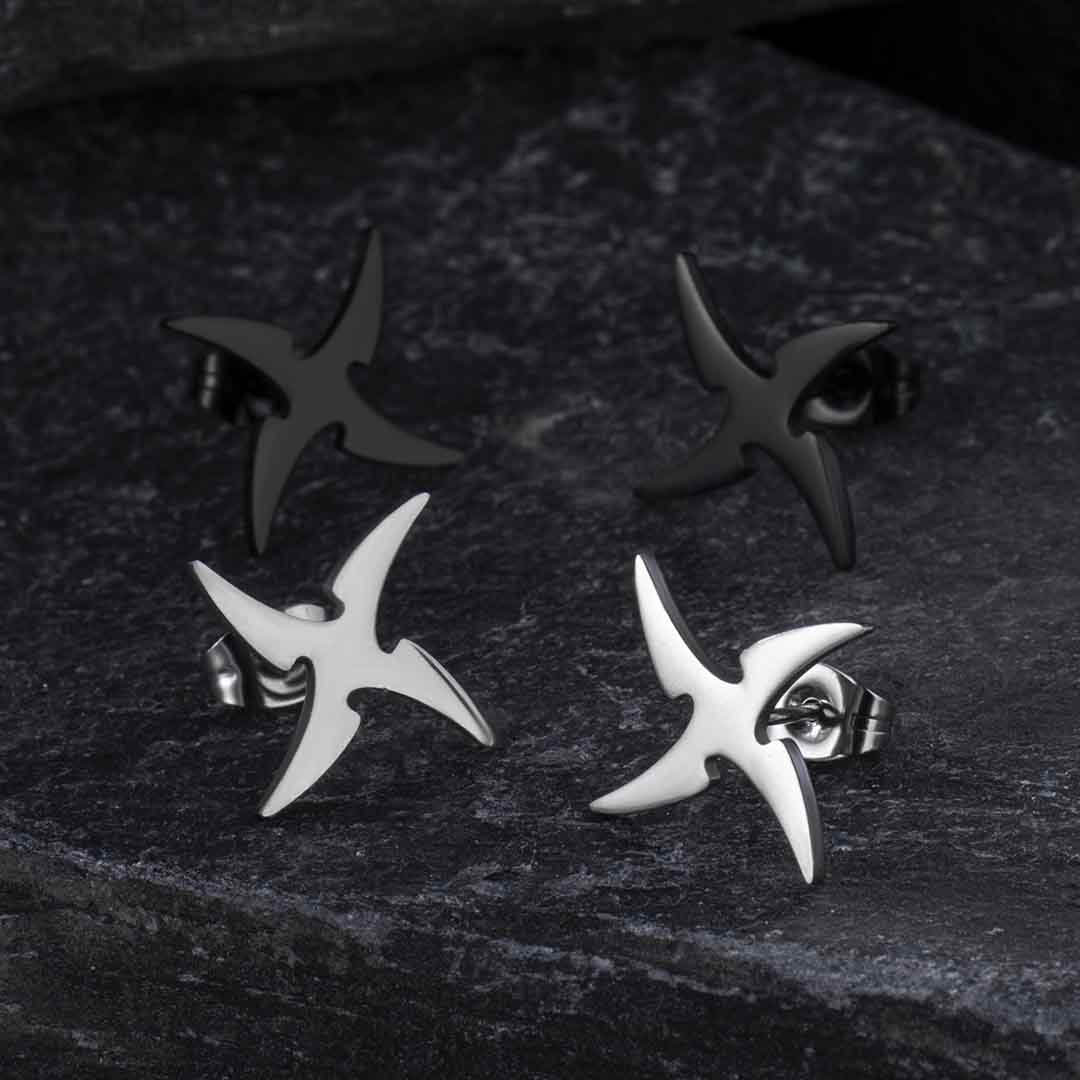 Darts Stainless Steel Stud Earrings Bold Statement Style With Street Luxury - Image 3