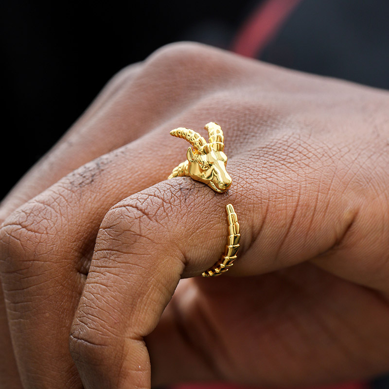 Goat Open Ring Crafted For Standout Style crafted for standout style - Image 4