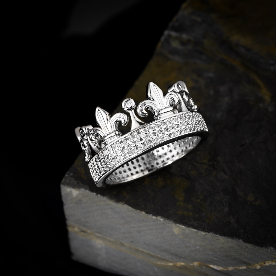 Iced Out King Crown Ring Gold Premium Look Without Heavy Price - Image 3