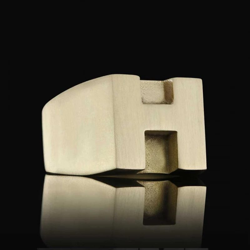 Men's Bold 26 Initial Letters Ring Bold Statement Style With Street Luxury - Image 11