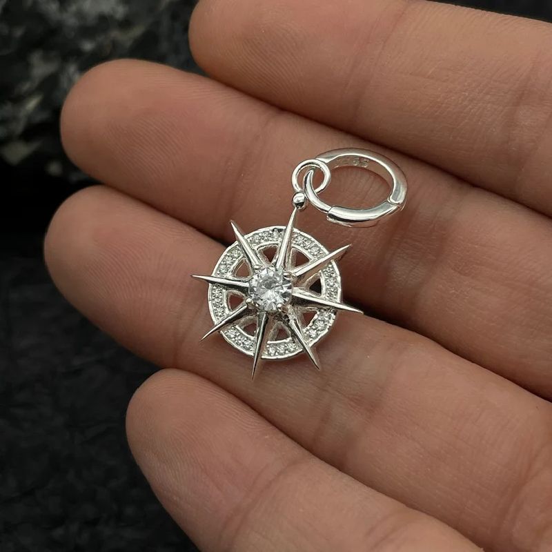 Inspired The Gods Of Magic Symbol Power Earrings With Street Luxury Shine