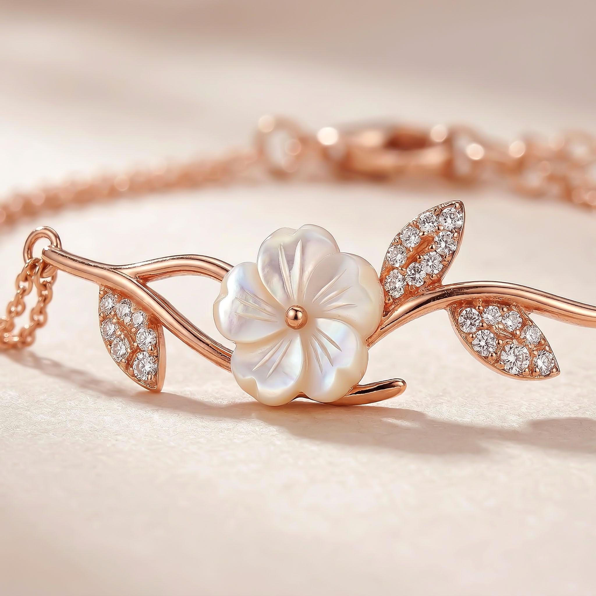Magnolia Rose Bracelet Bold Statement Style With Street Luxury - Image 6