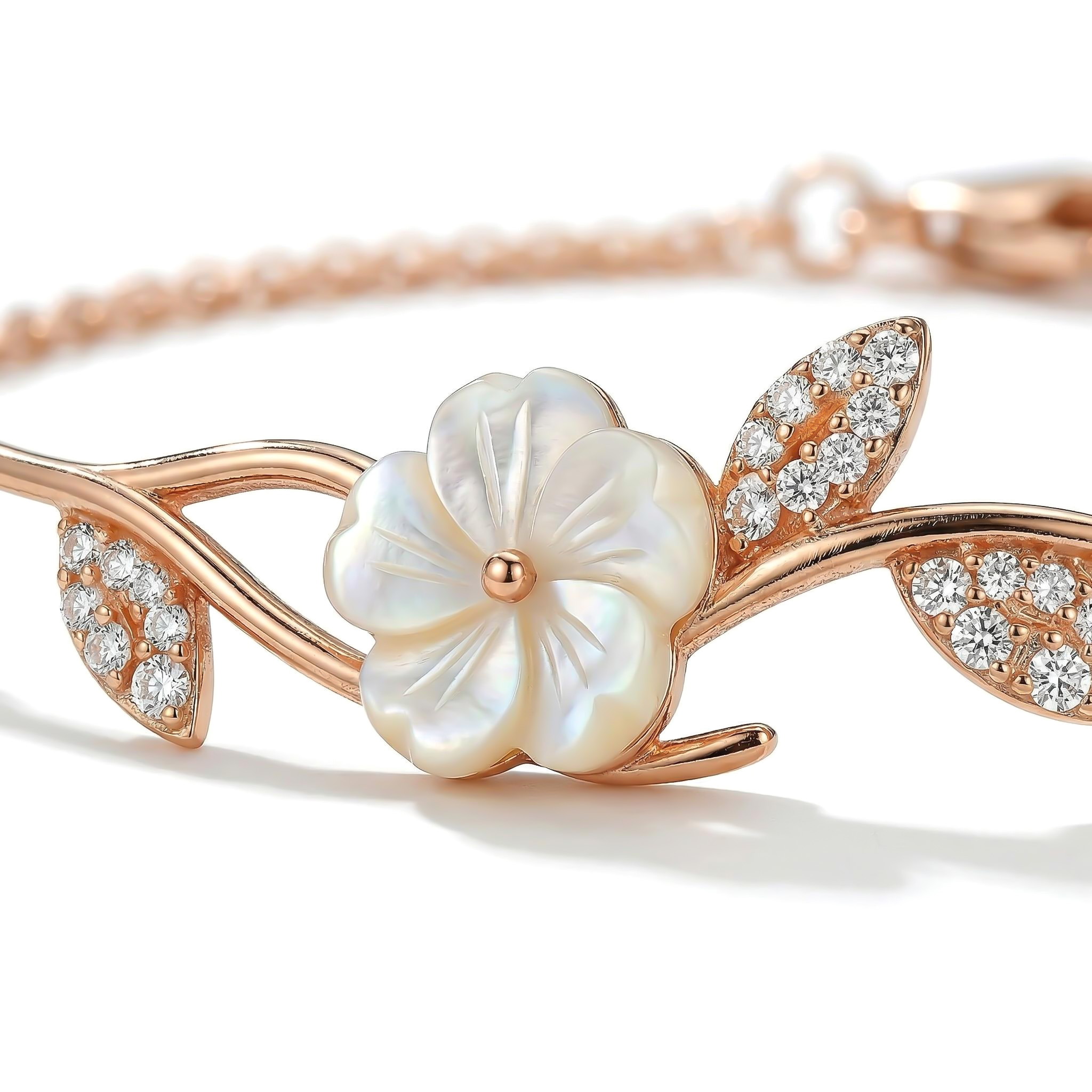 Magnolia Rose Bracelet Bold Statement Style With Street Luxury - Image 9
