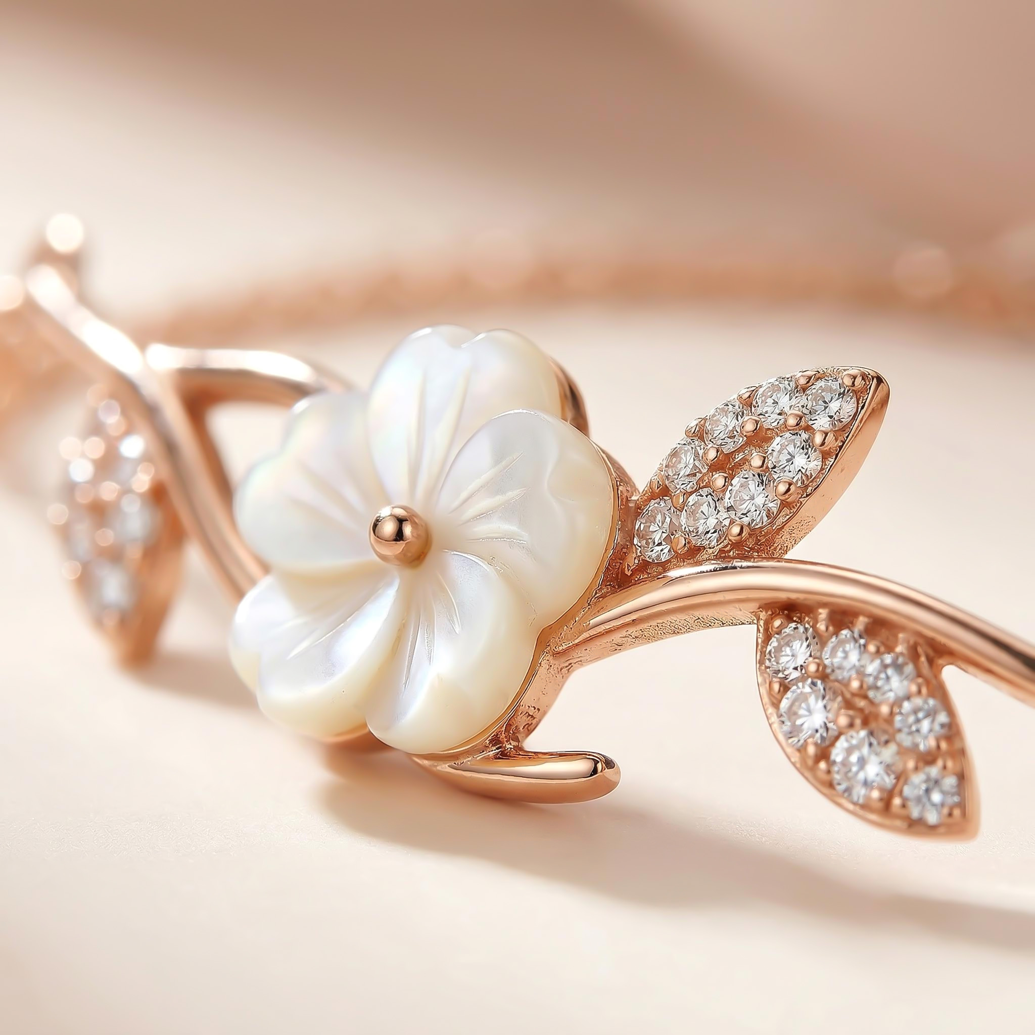 Magnolia Rose Bracelet Bold Statement Style With Street Luxury - Image 10
