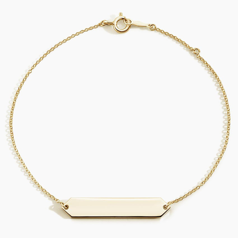 Engraved Bar Bracelet Bold Statement Style With Street Luxury - Image 4