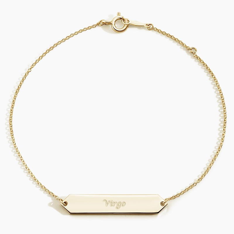 Engraved Bar Bracelet Bold Statement Style With Street Luxury