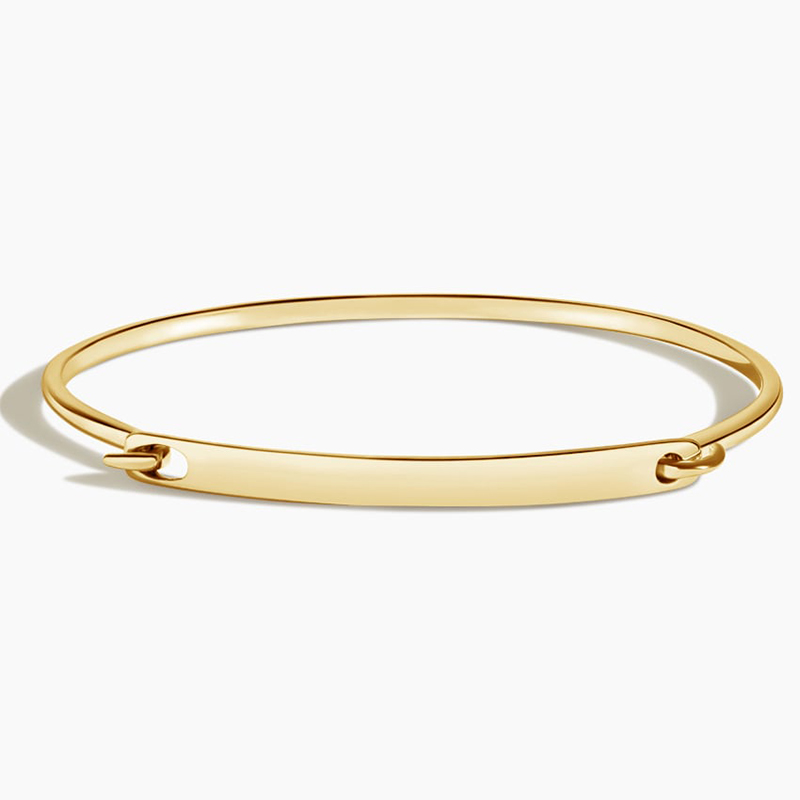 Engraved Bangle Bracelet Bold Statement Style With Street Luxury