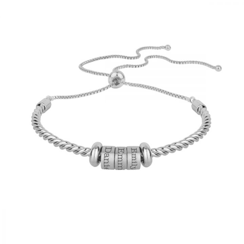 Tied Together Name Bracelet Bold Statement Style With Street Luxury - Image 4