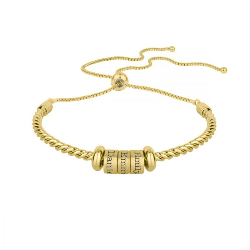 Tied Together Name Bracelet Bold Statement Style With Street Luxury