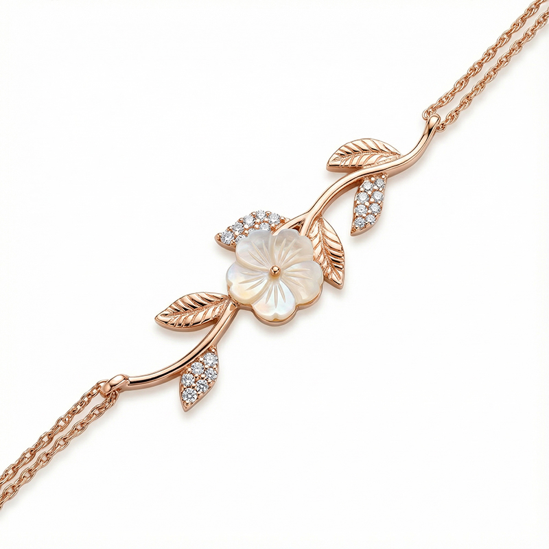Magnolia Bouquet Bracelet Bold Statement Style With Street Luxury - Image 5