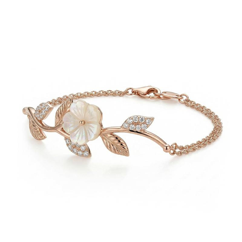 Magnolia Bouquet Bracelet Bold Statement Style With Street Luxury - Image 6