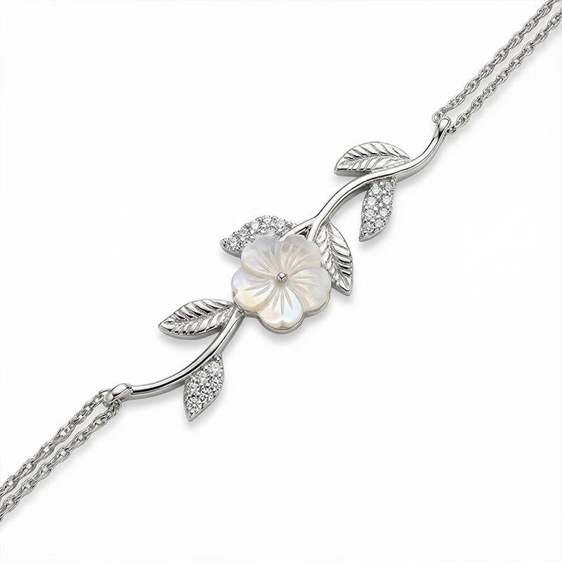 Magnolia Bouquet Bracelet Bold Statement Style With Street Luxury - Image 9