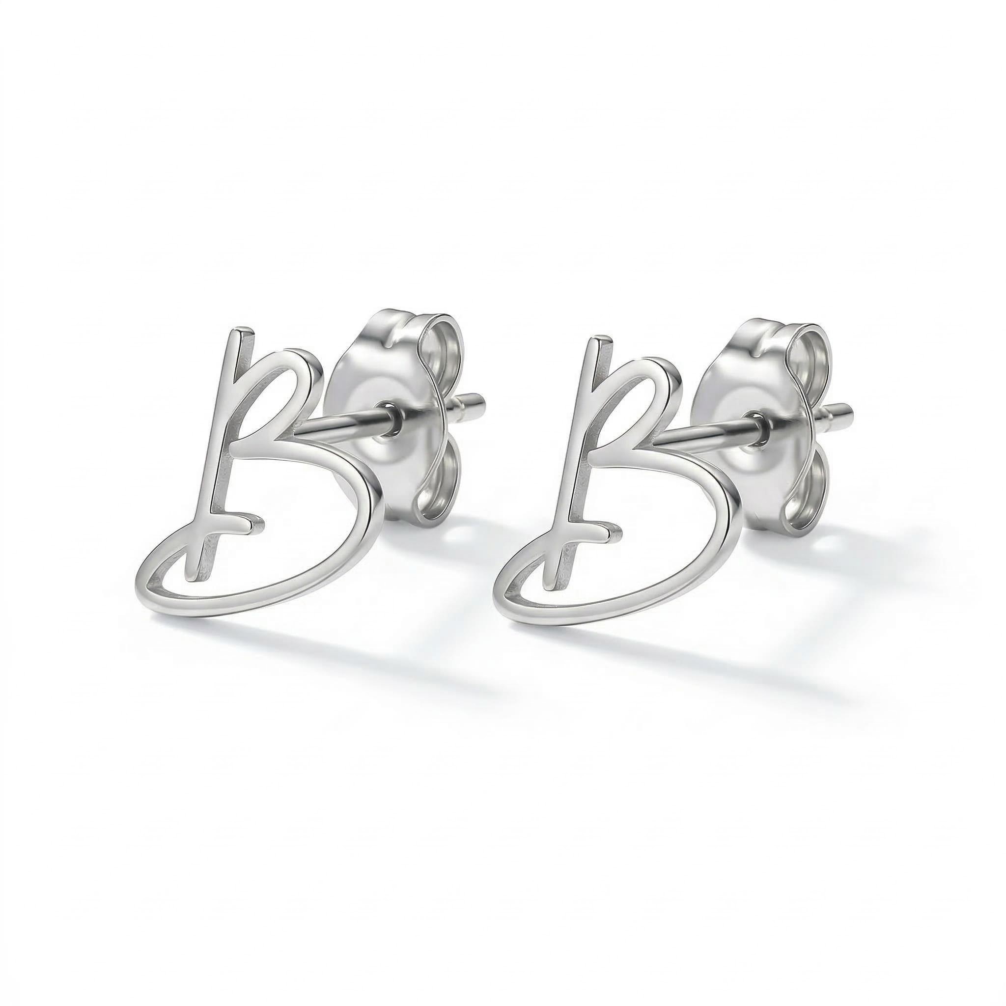 Customized Initial Earrings Bold Statement Style With Street Luxury - Image 6