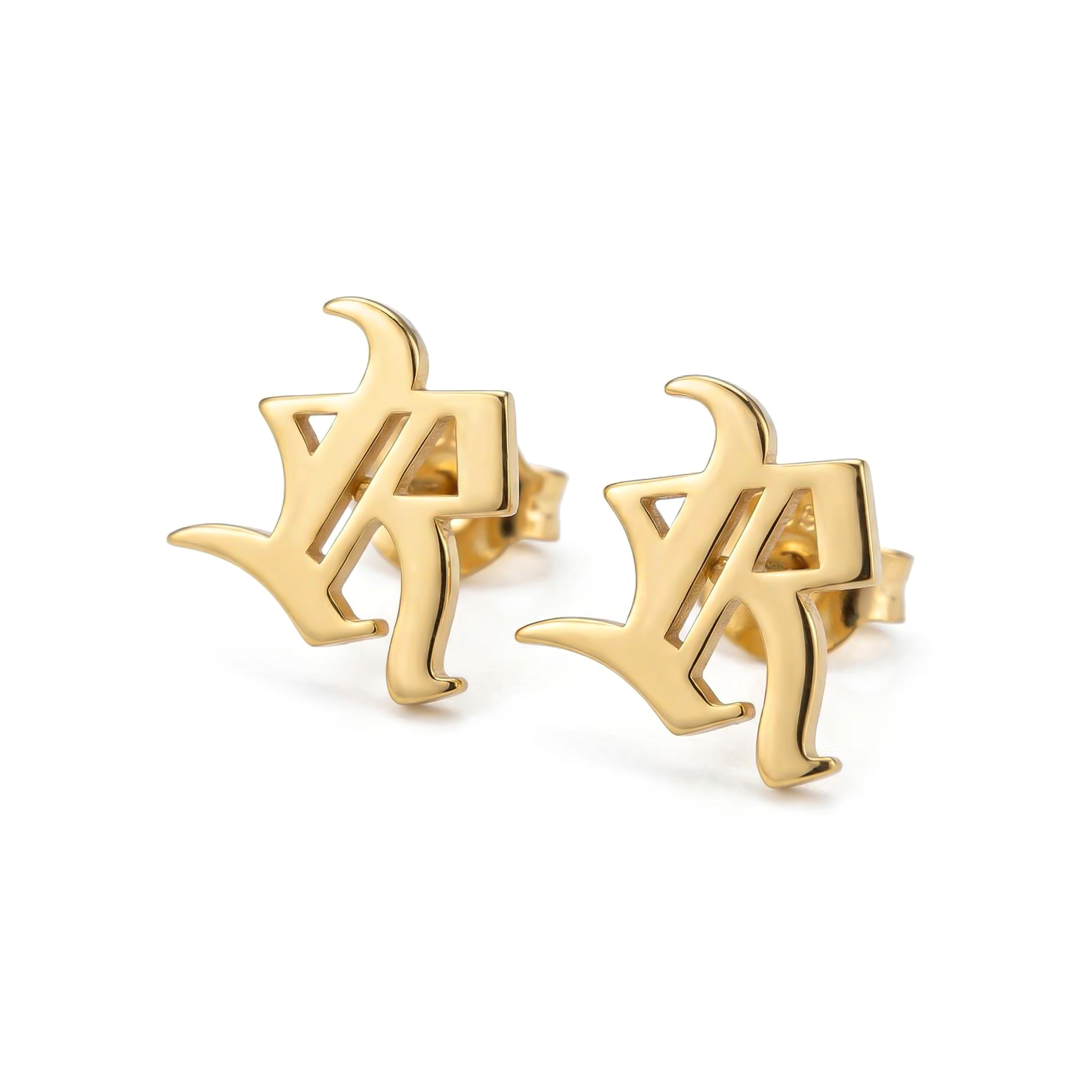 Customized Initial Earrings Bold Statement Style With Street Luxury - Image 10