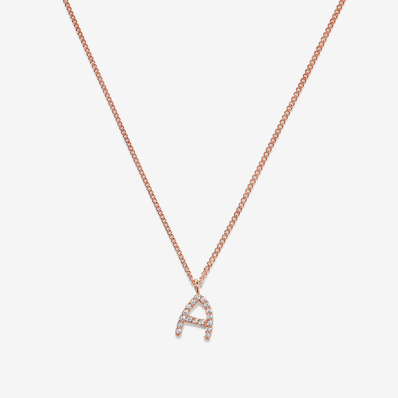 Diamond Initial Necklace Iced Out Shine With Street Luxury - Image 6
