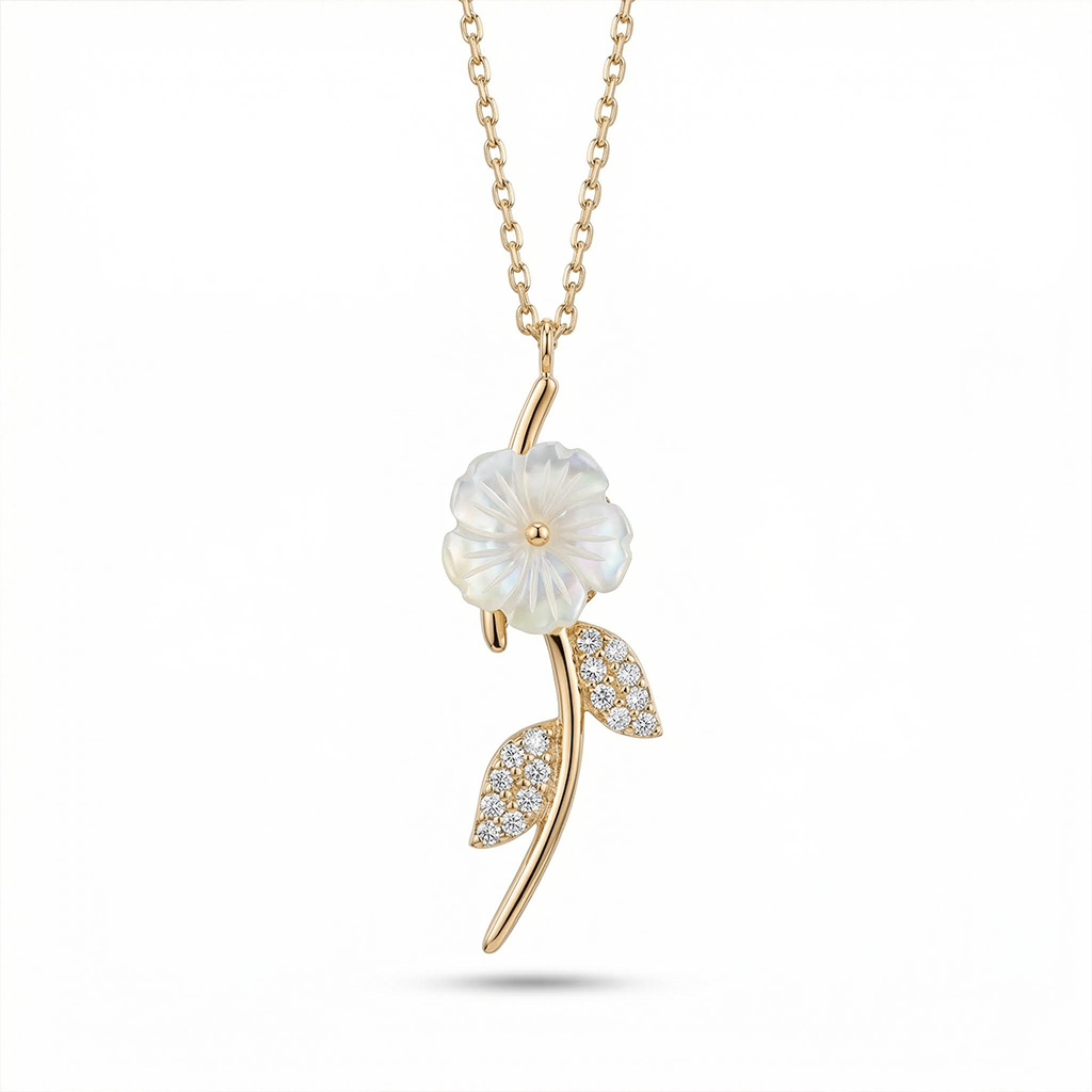 Magnolia Rose Necklace Bold Statement Style With Street Luxury - Image 3