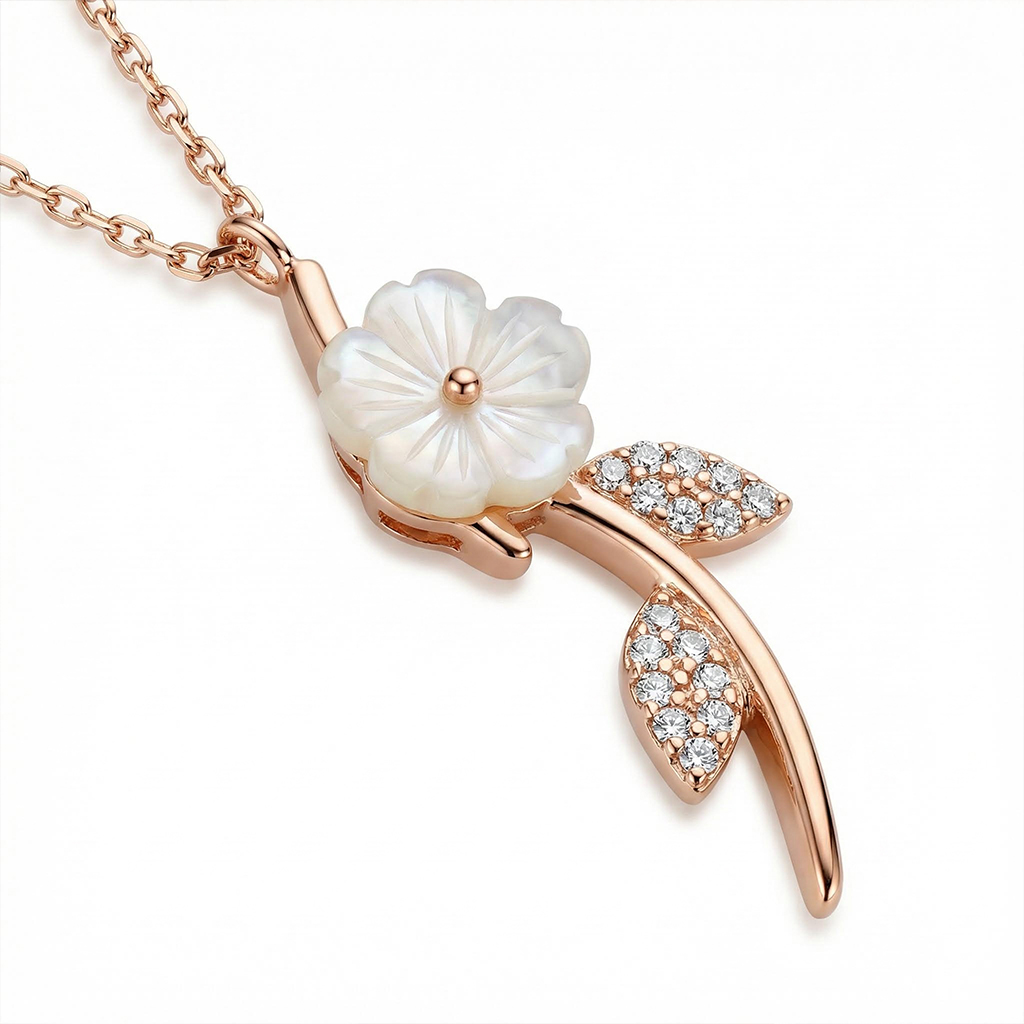 Magnolia Rose Necklace Bold Statement Style With Street Luxury - Image 5