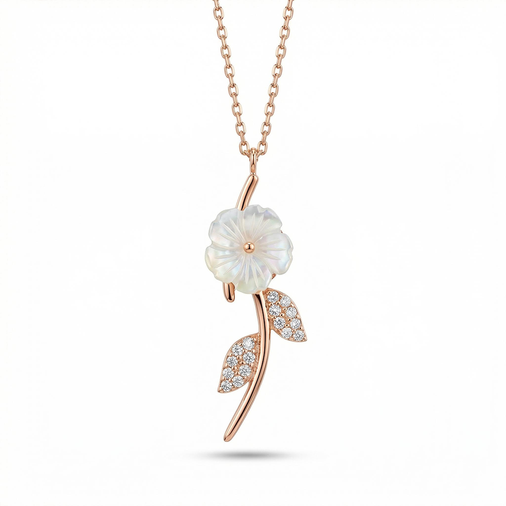Magnolia Rose Necklace Bold Statement Style With Street Luxury